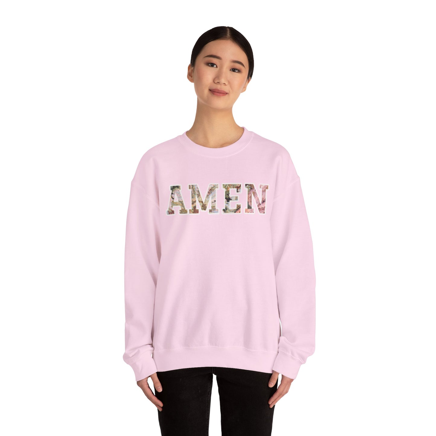 AMEN (Unisex Heavy Blend™ Crewneck Sweatshirt)