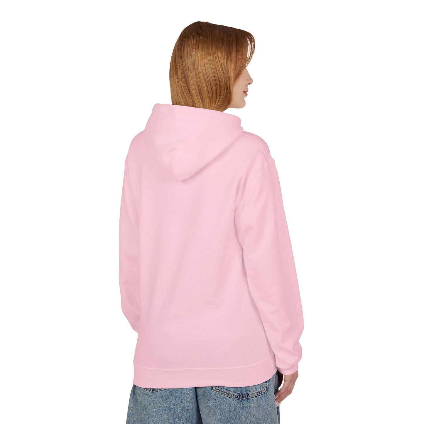 Jesus Pink Script Hoodie — Christian Faith Graphic Hoodie