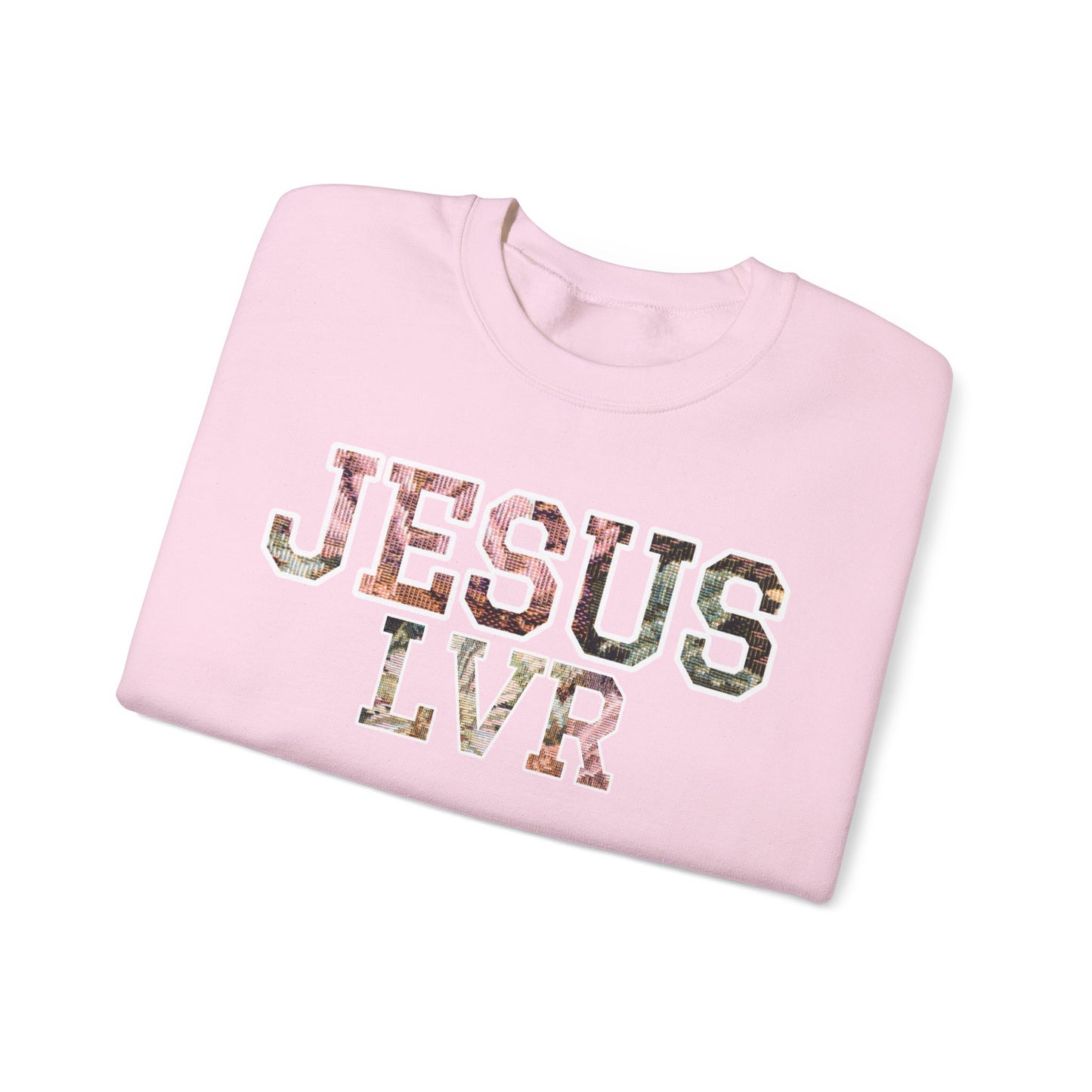 JESUS LVR (Unisex Heavy Blend™ Crewneck Sweatshirt)