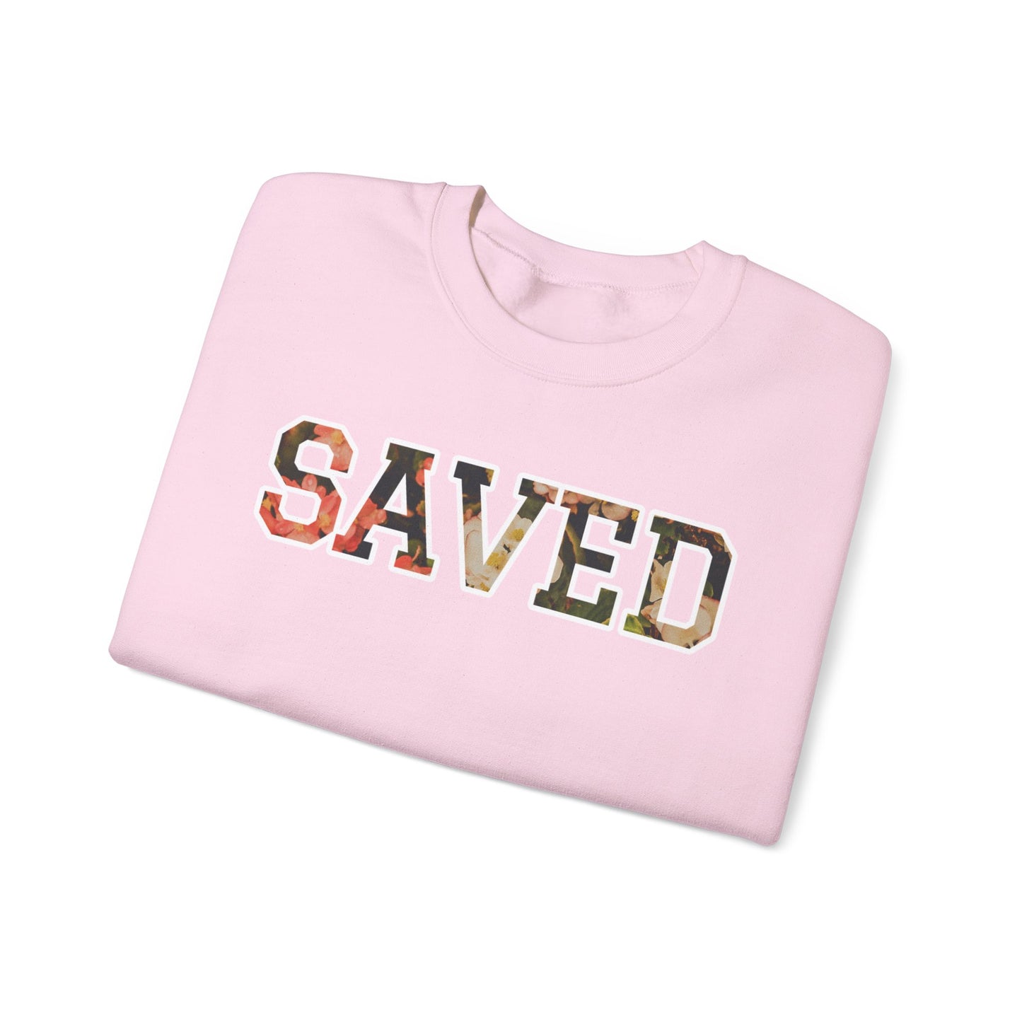 SAVED (Unisex Heavy Blend™ Crewneck Sweatshirt)