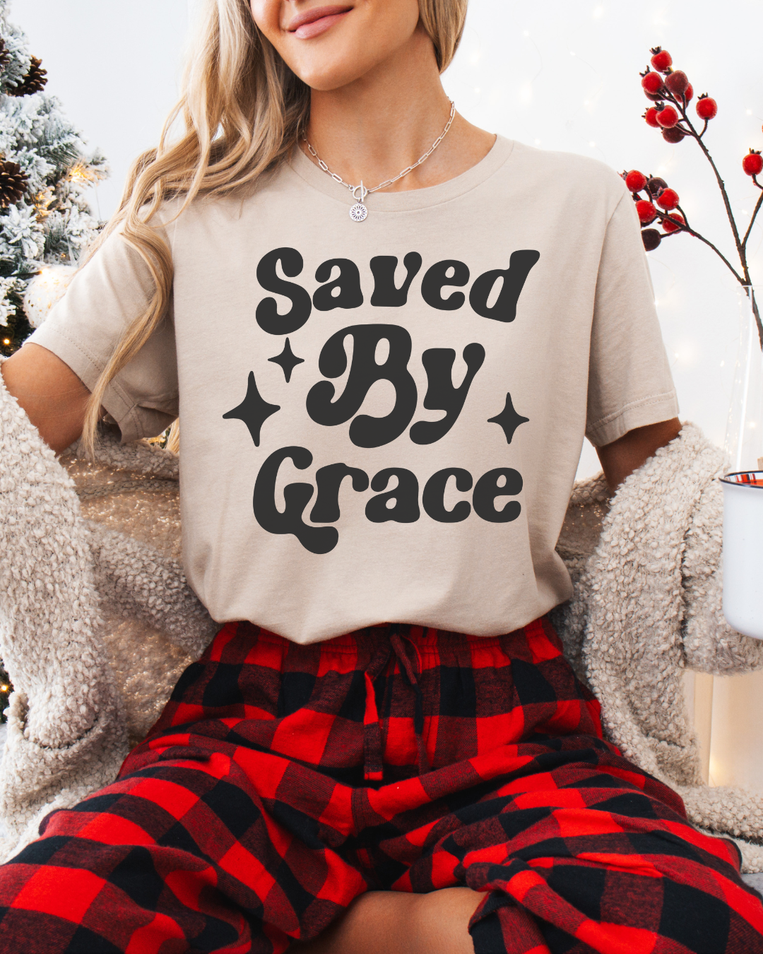 Saved By Grace (Unisex Tee)