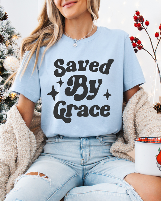 Saved By Grace (Unisex Tee)
