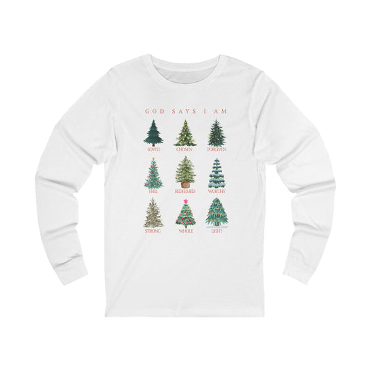 God Says I Am (Long Sleeve Tee)