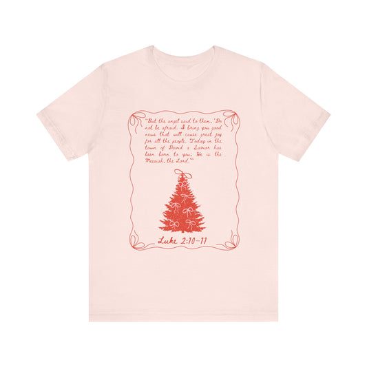 Scripture Christmas Tree (Unisex Tee)