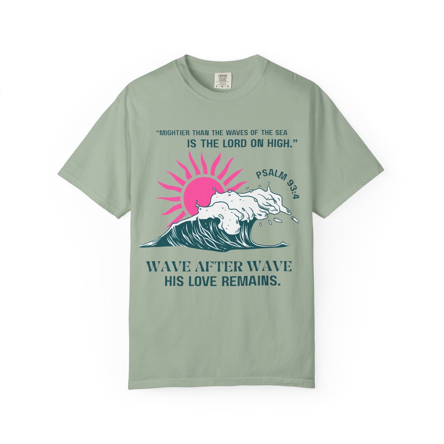 Wave After Wave (Unisex Garment-Dyed T-shirt)