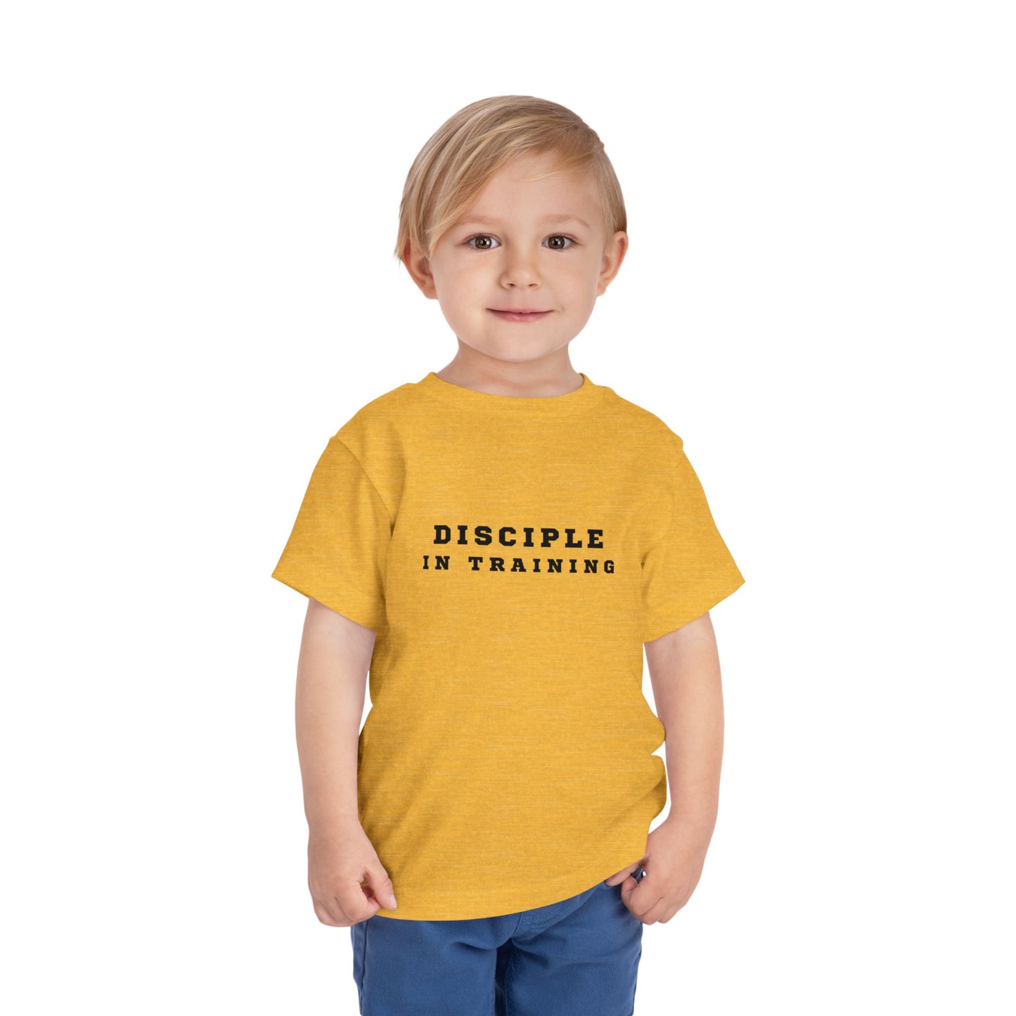 Toddler Tee - "Disciple in Training" Christian Kids Shirt