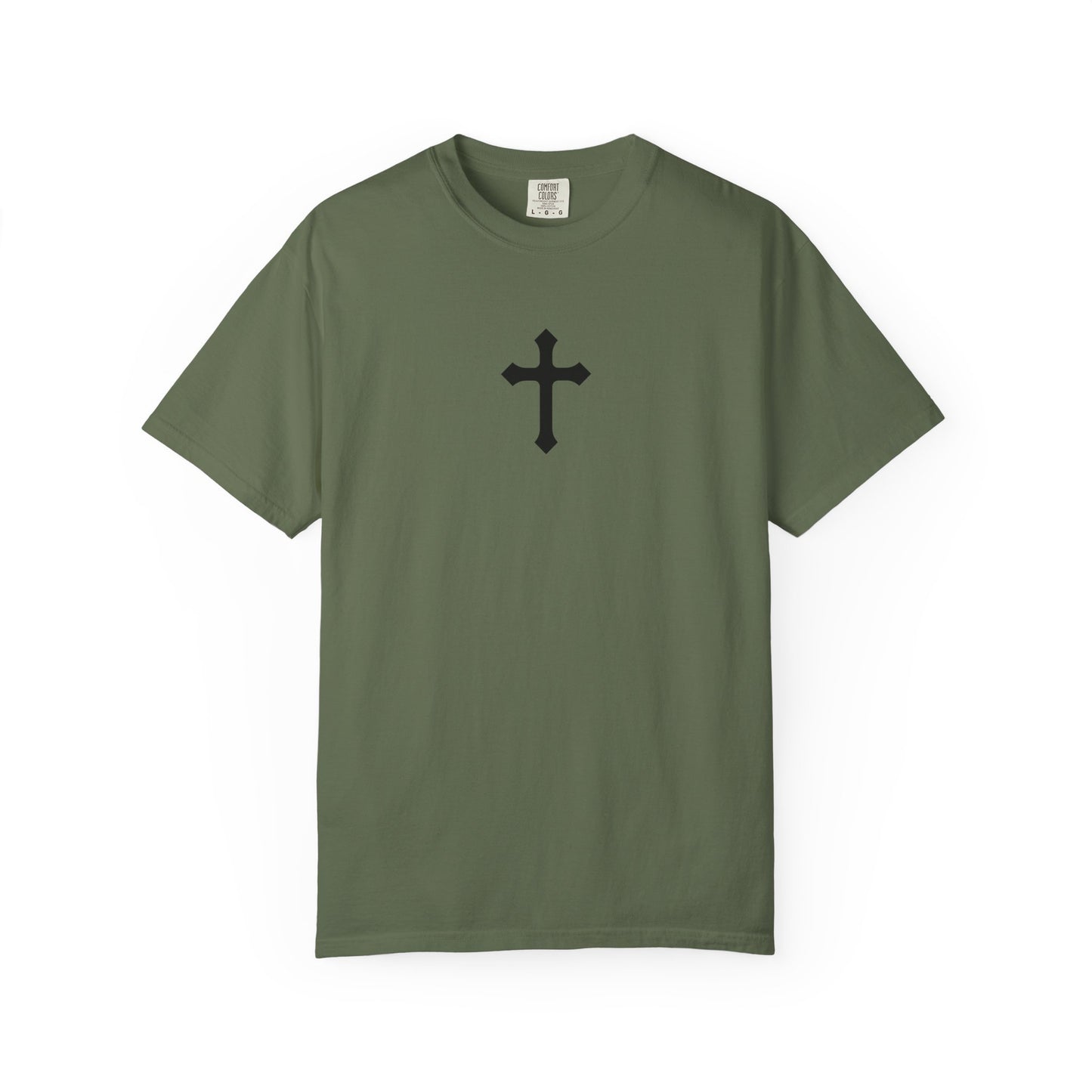I Pledge Allegiance to the Cross (Unisex Garment-Dyed T-shirt)
