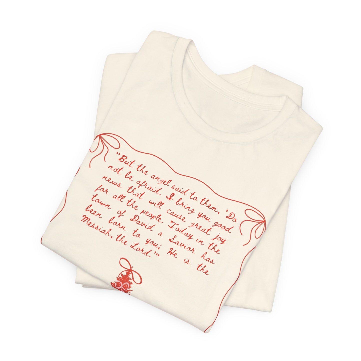 Scripture Christmas Tree (Unisex Tee)