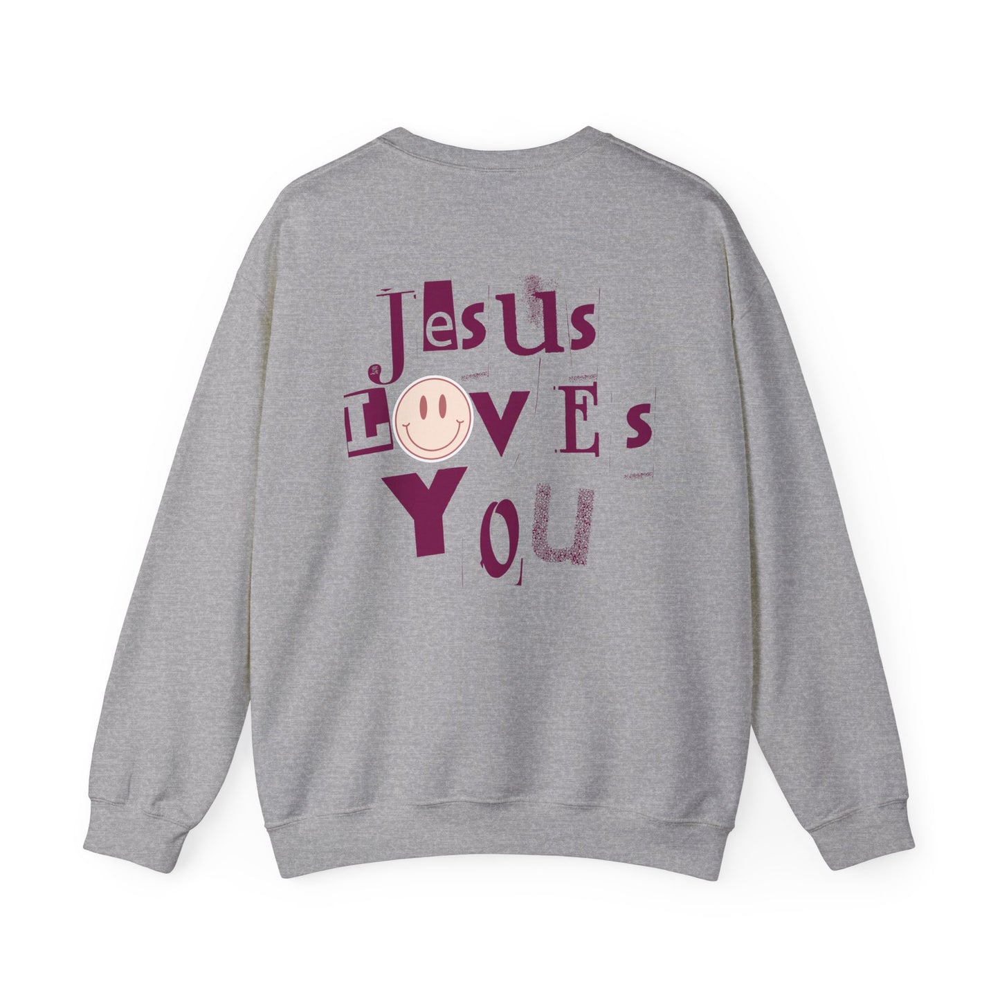 Jesus Loves You (Unisex Heavy Blend™ Crewneck Sweatshirt)
