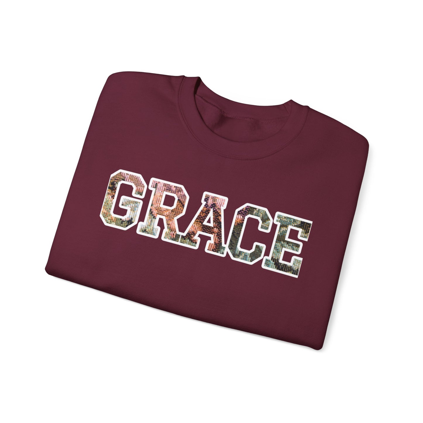 GRACE (Unisex Heavy Blend™ Crewneck Sweatshirt)