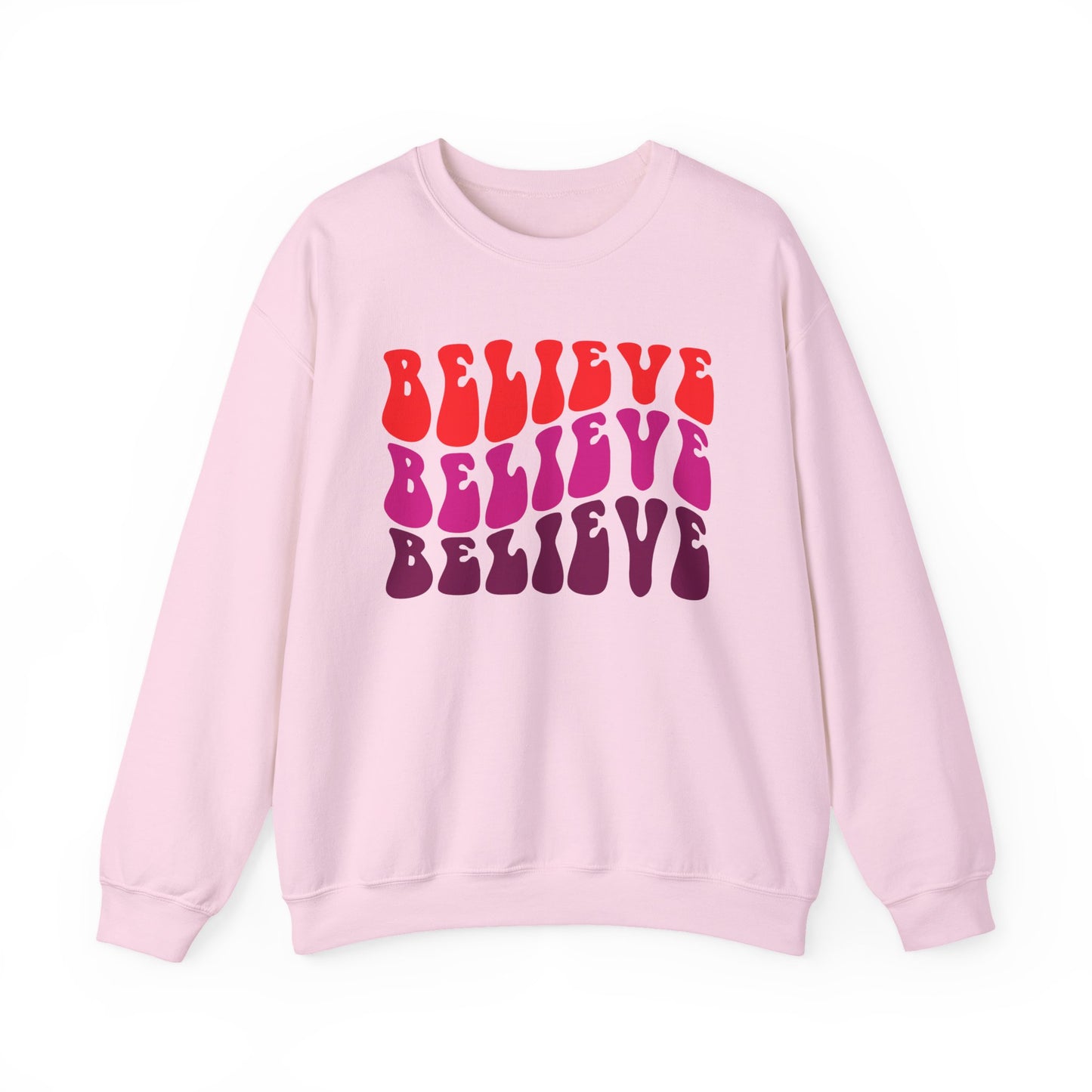 Believe (Unisex Heavy Blend™ Crewneck)