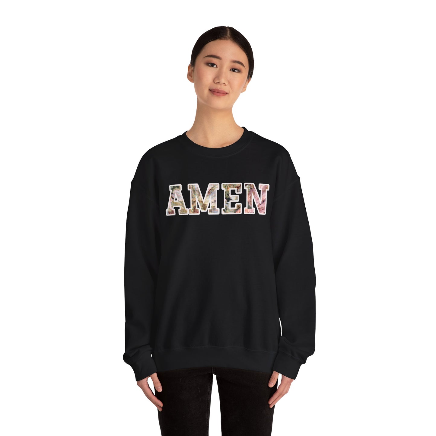 AMEN (Unisex Heavy Blend™ Crewneck Sweatshirt)