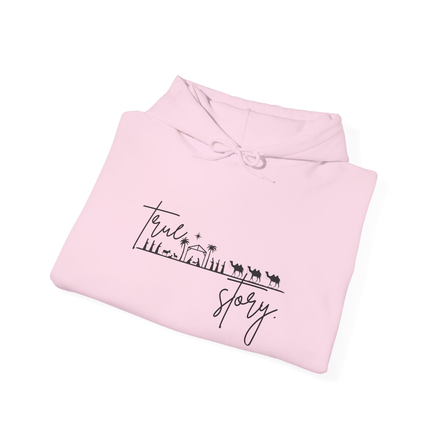 "True Story" (Heavy Blend Unisex Hoodie)