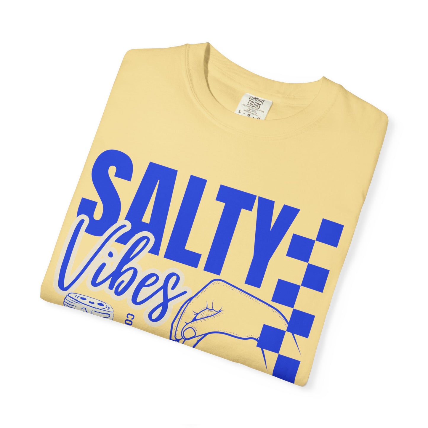 Salty Vibes (Unisex Garment-Dyed T-shirt)