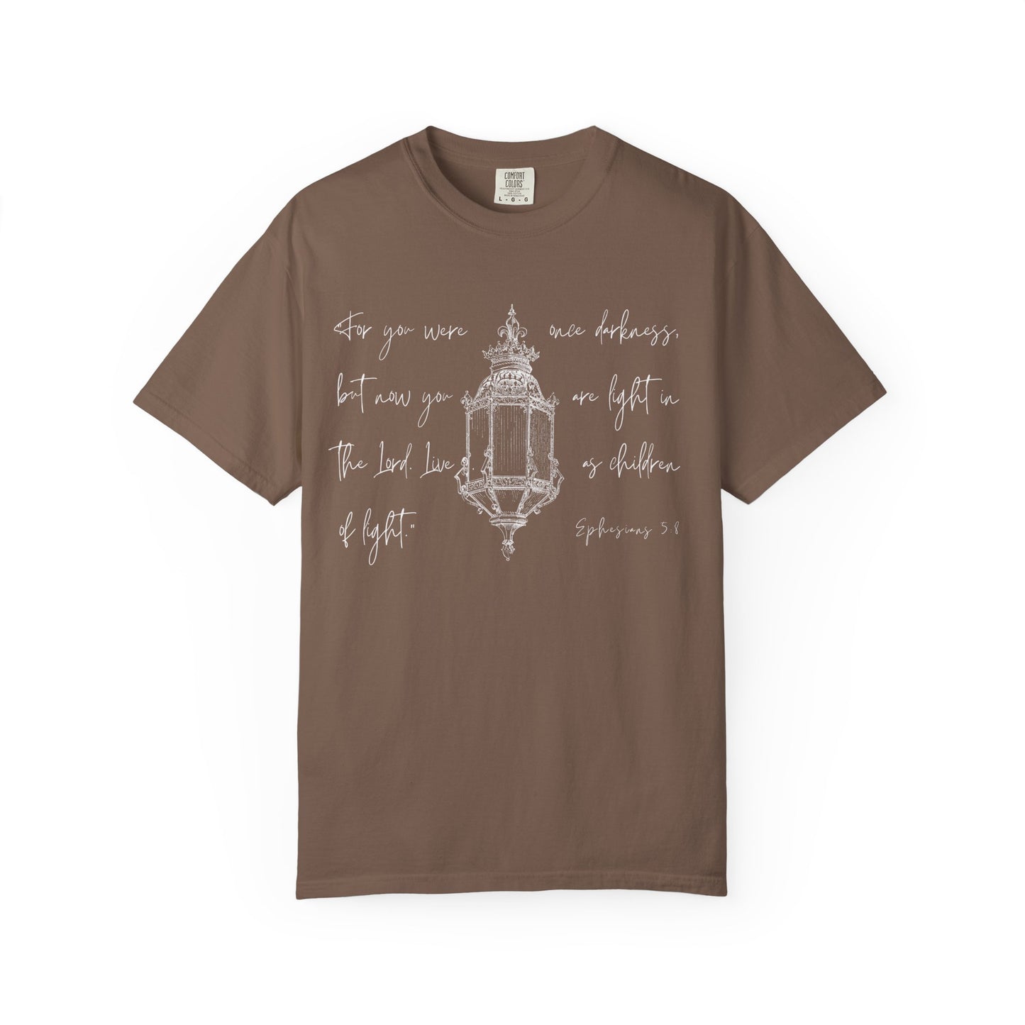Light in the Lord (Unisex Garment-Dyed T-shirt)