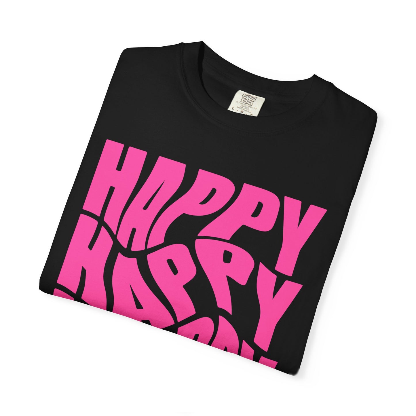 Happy Heart (Unisex Garment-Dyed T-shirt)