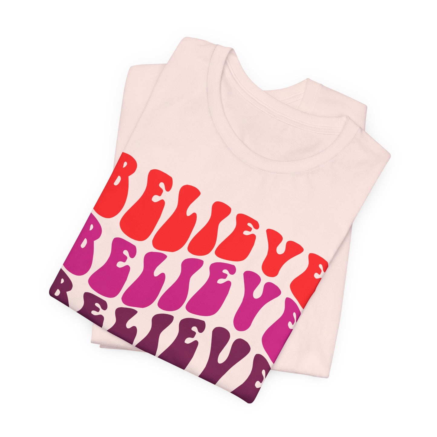 Believe Positive Vibes (Short Sleeve Tee)