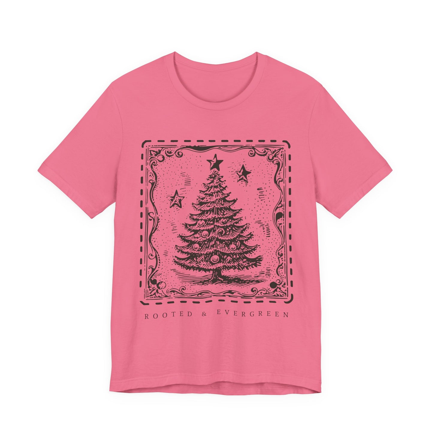 Evergreen Christmas Tree (Unisex Jersey Short Sleeve)