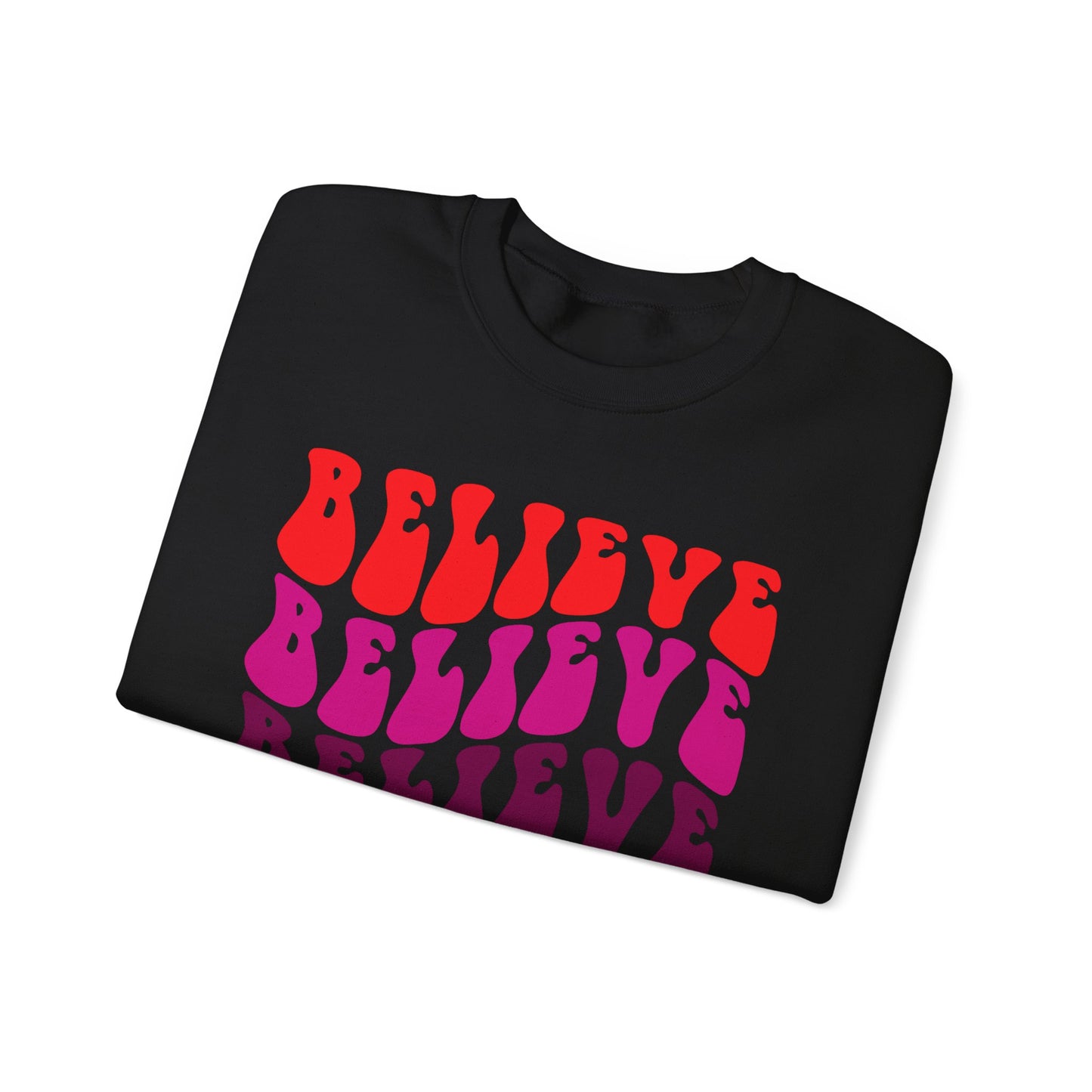 Believe (Unisex Heavy Blend™ Crewneck)