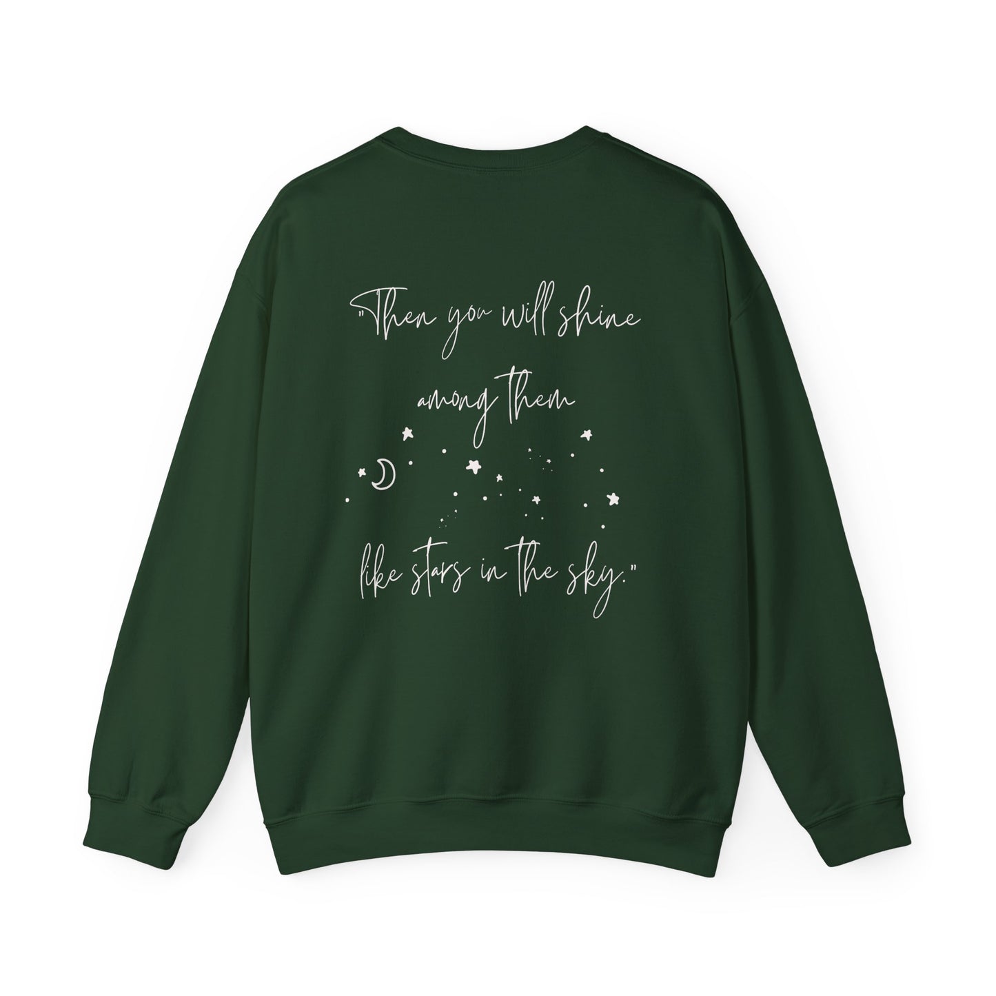 Shine like Stars (Unisex Heavy Blend™ Crewneck Sweatshirt)