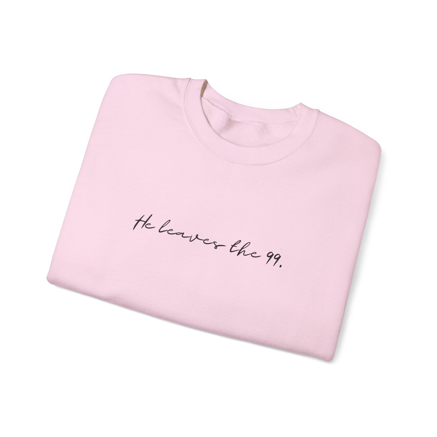 He Leaves the 99 (Unisex Heavy Blend™ Crewneck Sweatshirt)