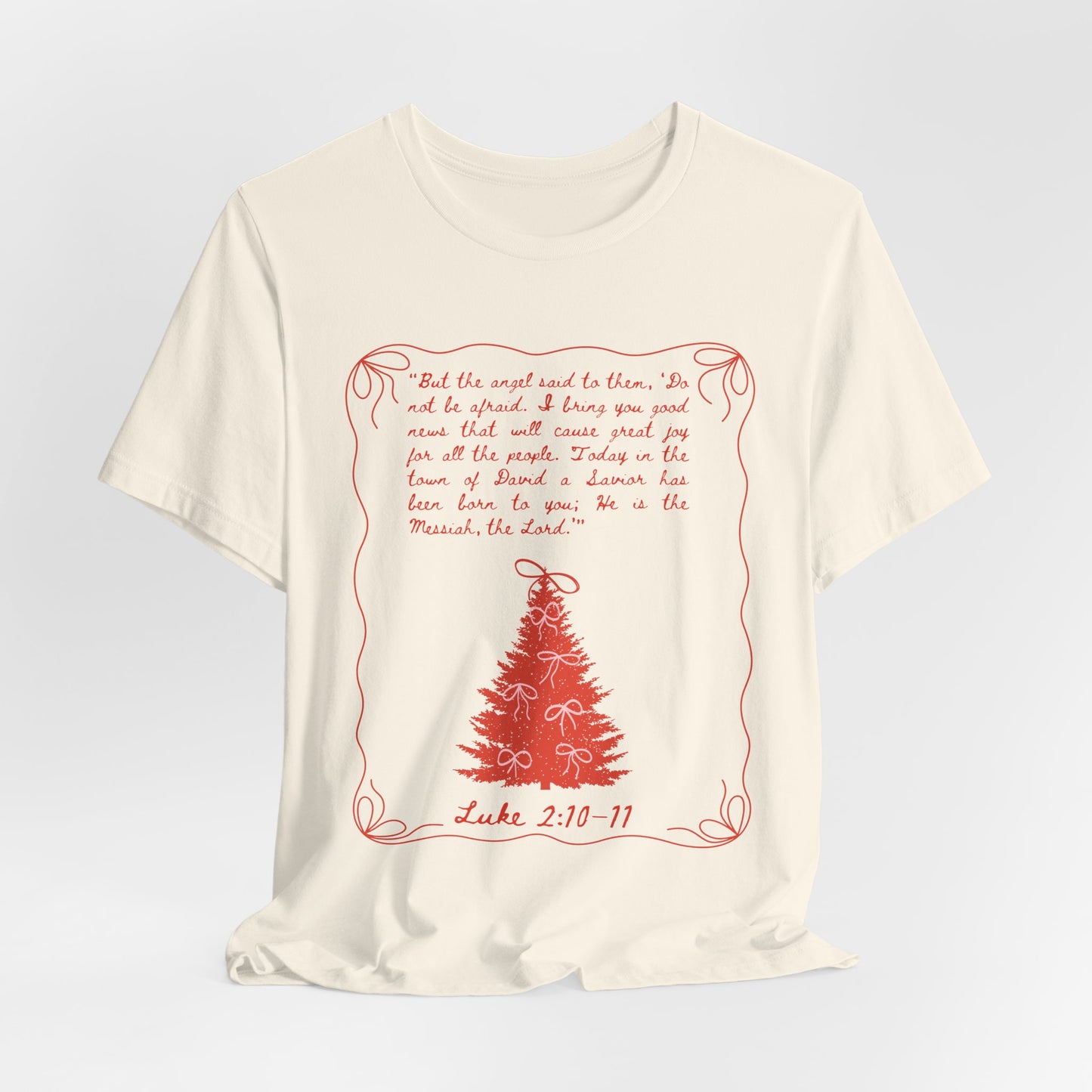 Scripture Christmas Tree (Unisex Tee)