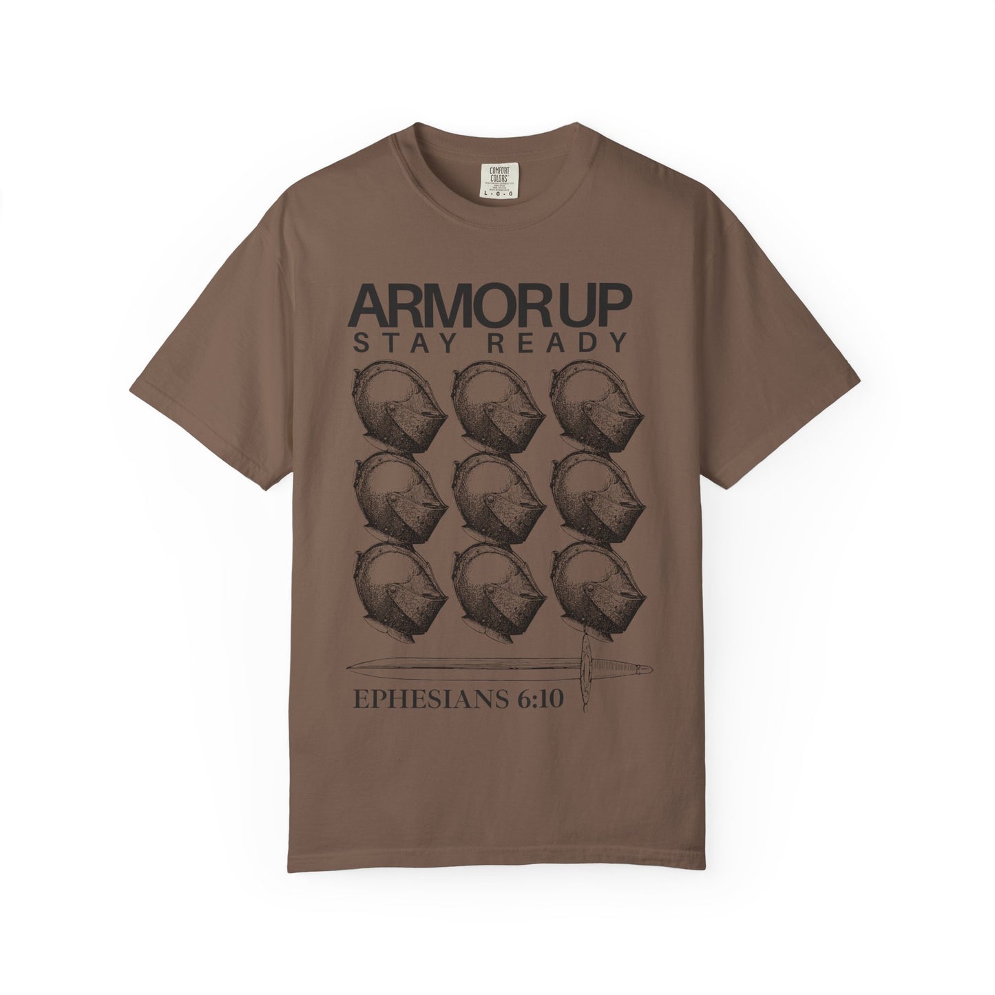 Armor Up (Unisex Garment-Dyed T-shirt)