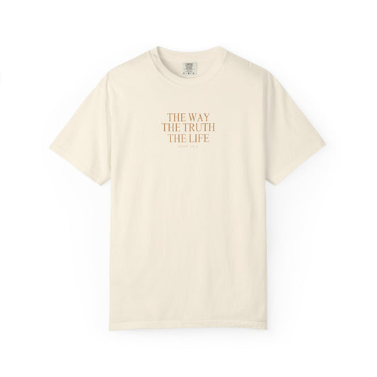 Religious Tee — "The Way The Truth The Life" Christian T-Shirt