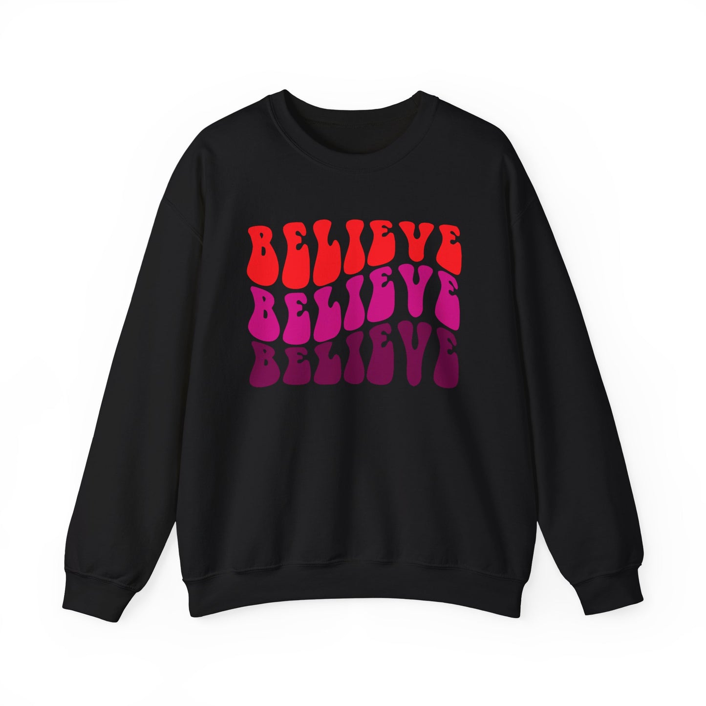 Believe (Unisex Heavy Blend™ Crewneck)