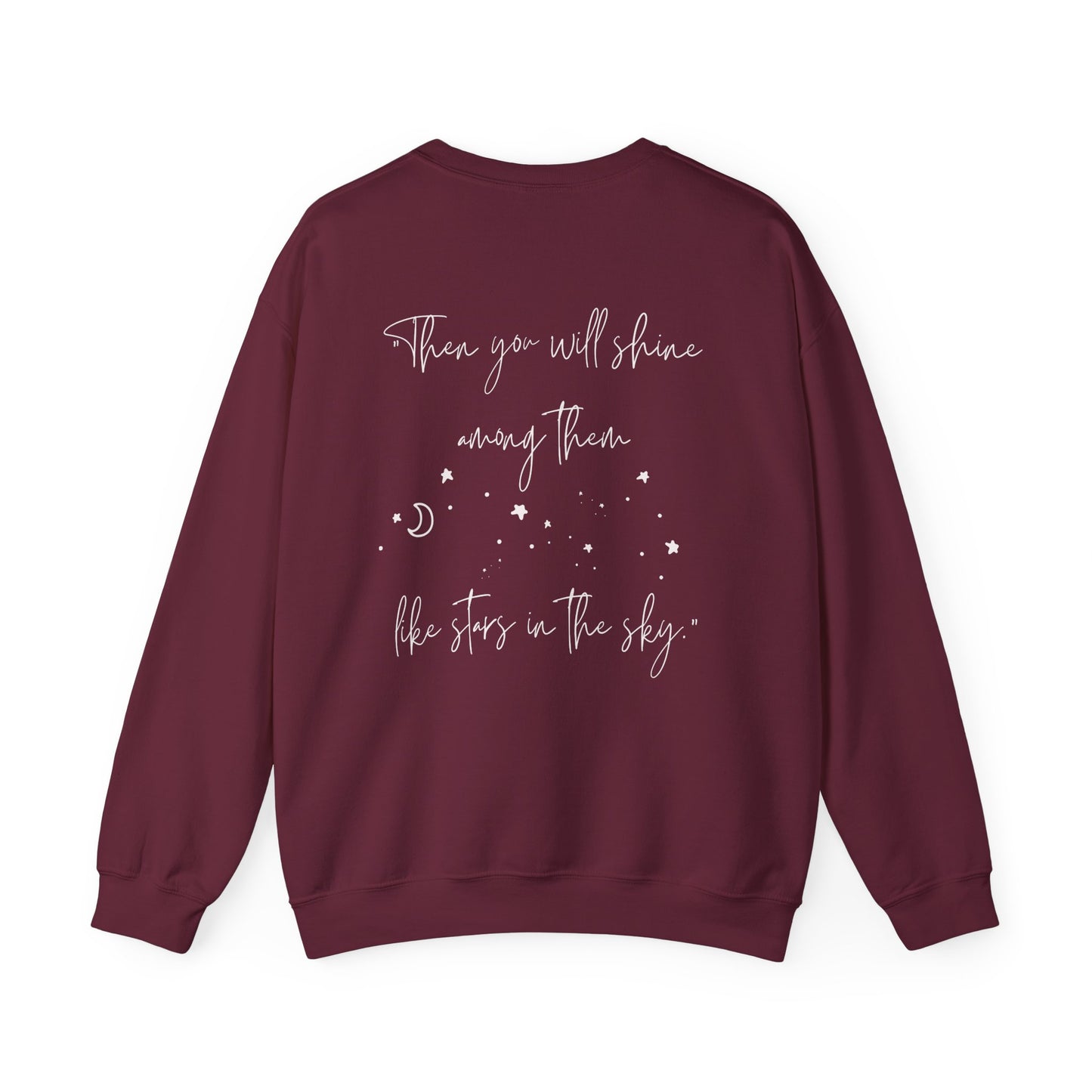 Shine like Stars (Unisex Heavy Blend™ Crewneck Sweatshirt)