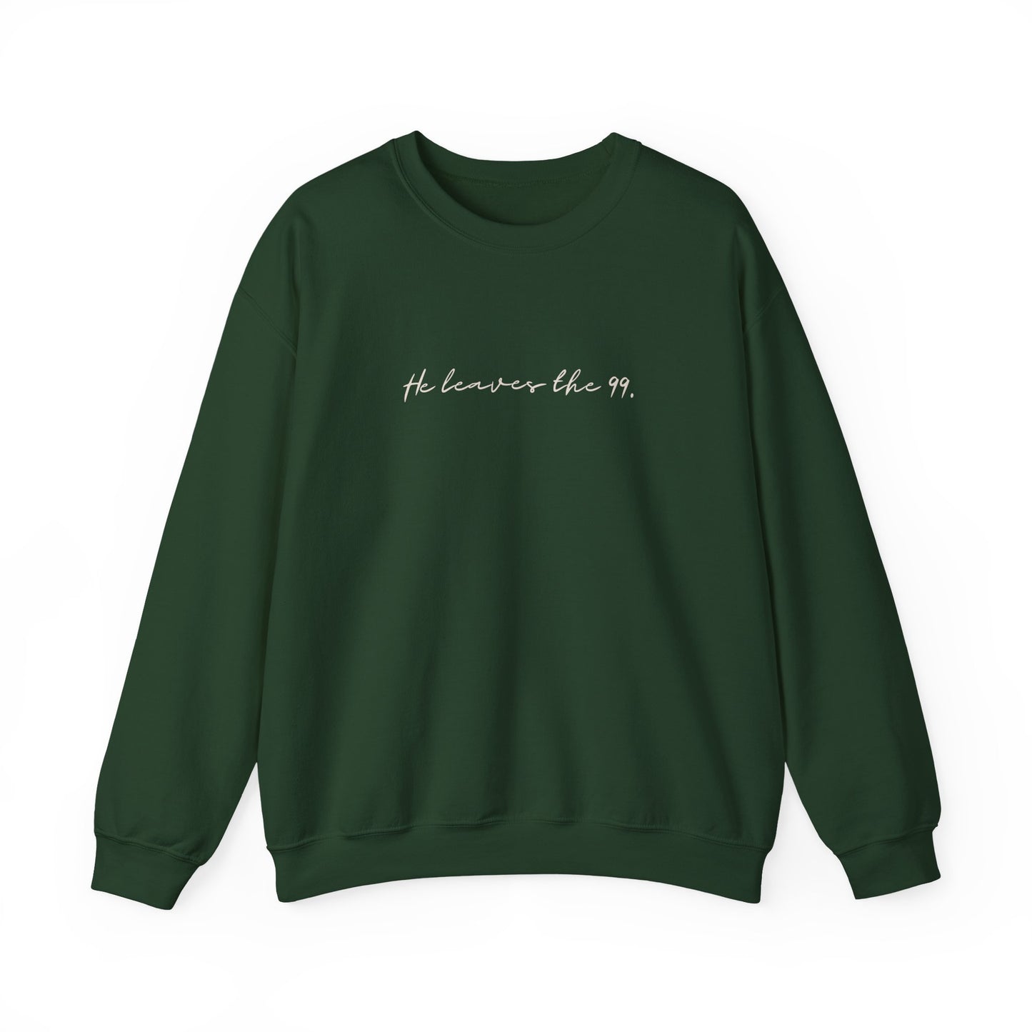 He Leaves the 99 (Unisex Heavy Blend™ Crewneck Sweatshirt)