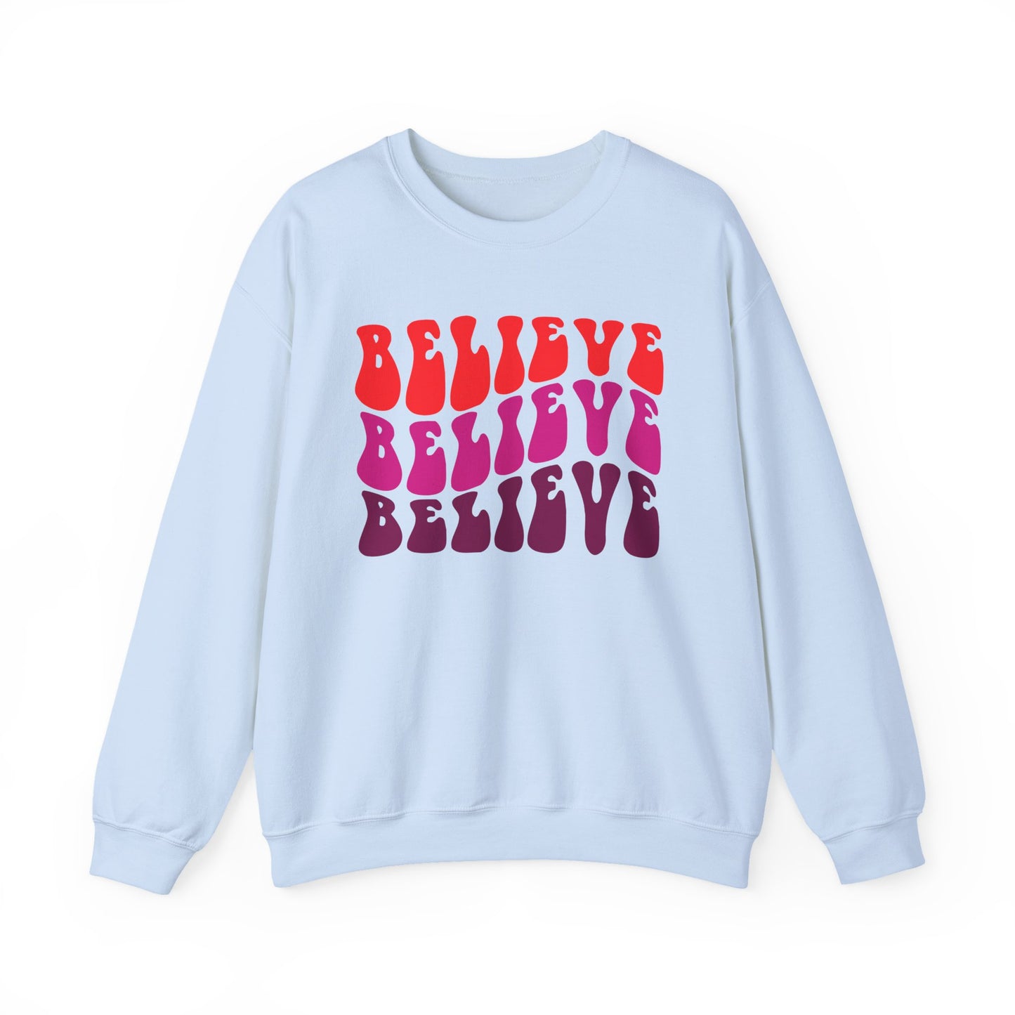 Believe (Unisex Heavy Blend™ Crewneck)