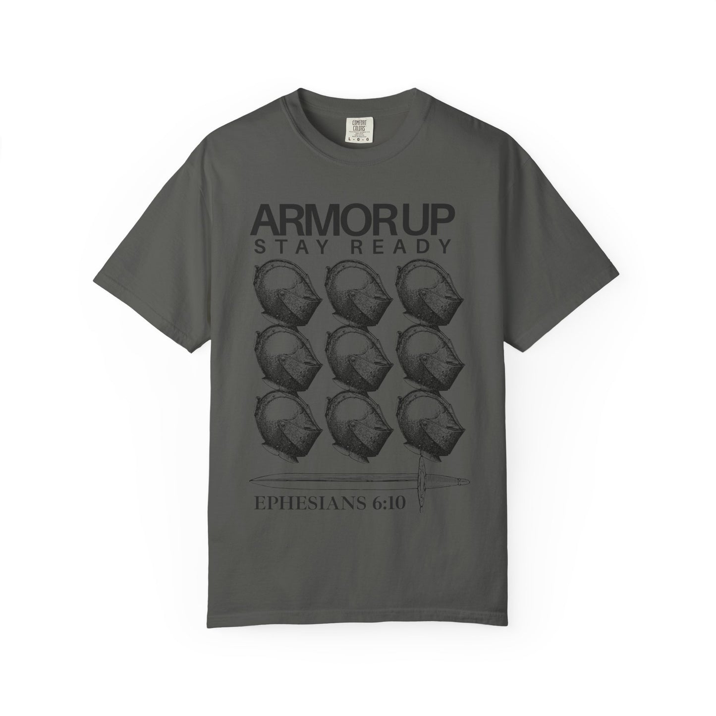 Armor Up (Unisex Garment-Dyed T-shirt)