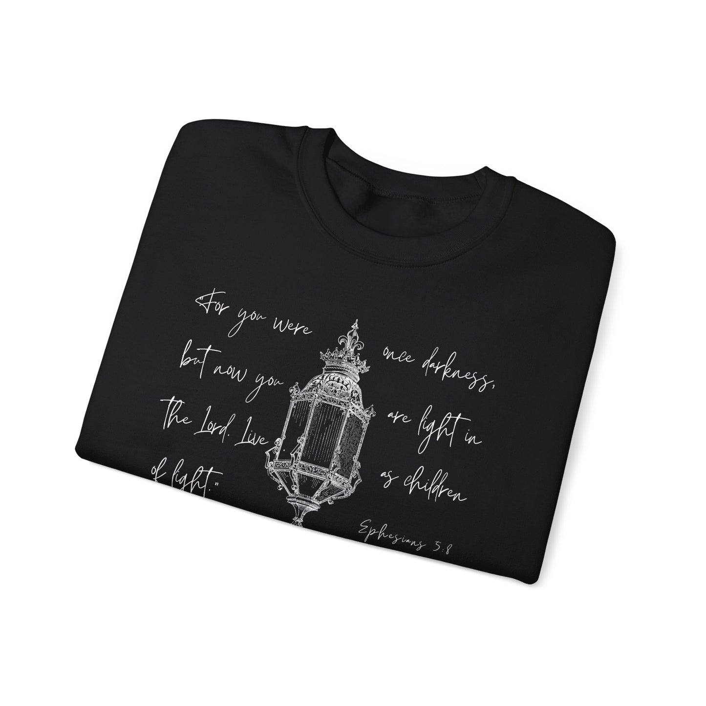 Light in the Lord (Unisex Heavy Blend™ Crewneck Sweatshirt)