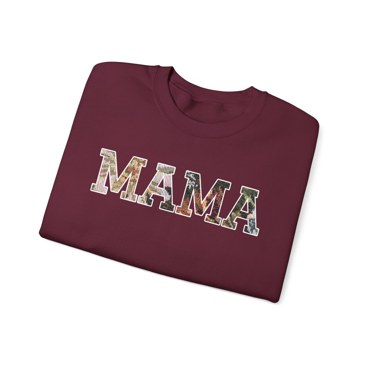 MAMA (Unisex Heavy Blend™ Crewneck Sweatshirt)