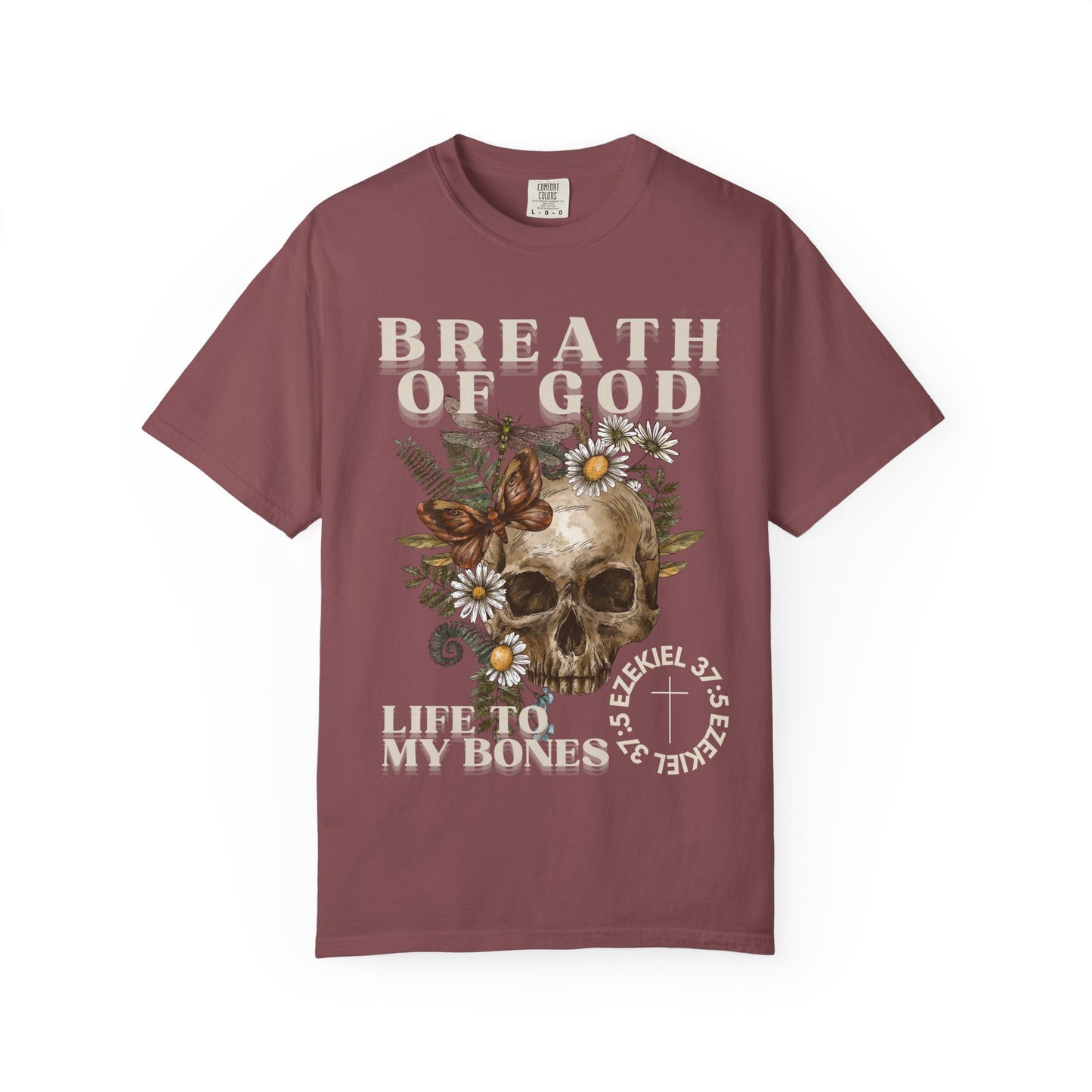 Breath of God (Unisex Garment-Dyed T-shirt)