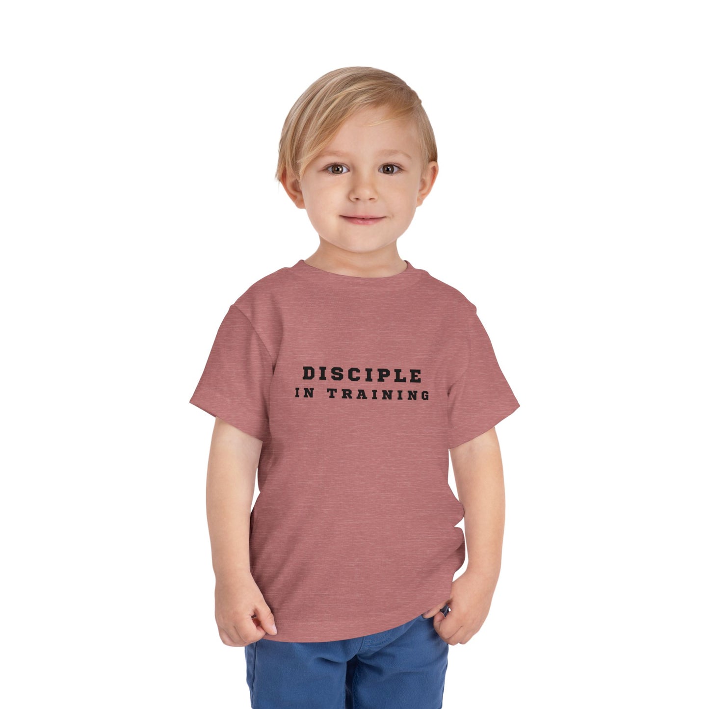 Toddler Tee - "Disciple in Training" Christian Kids Shirt