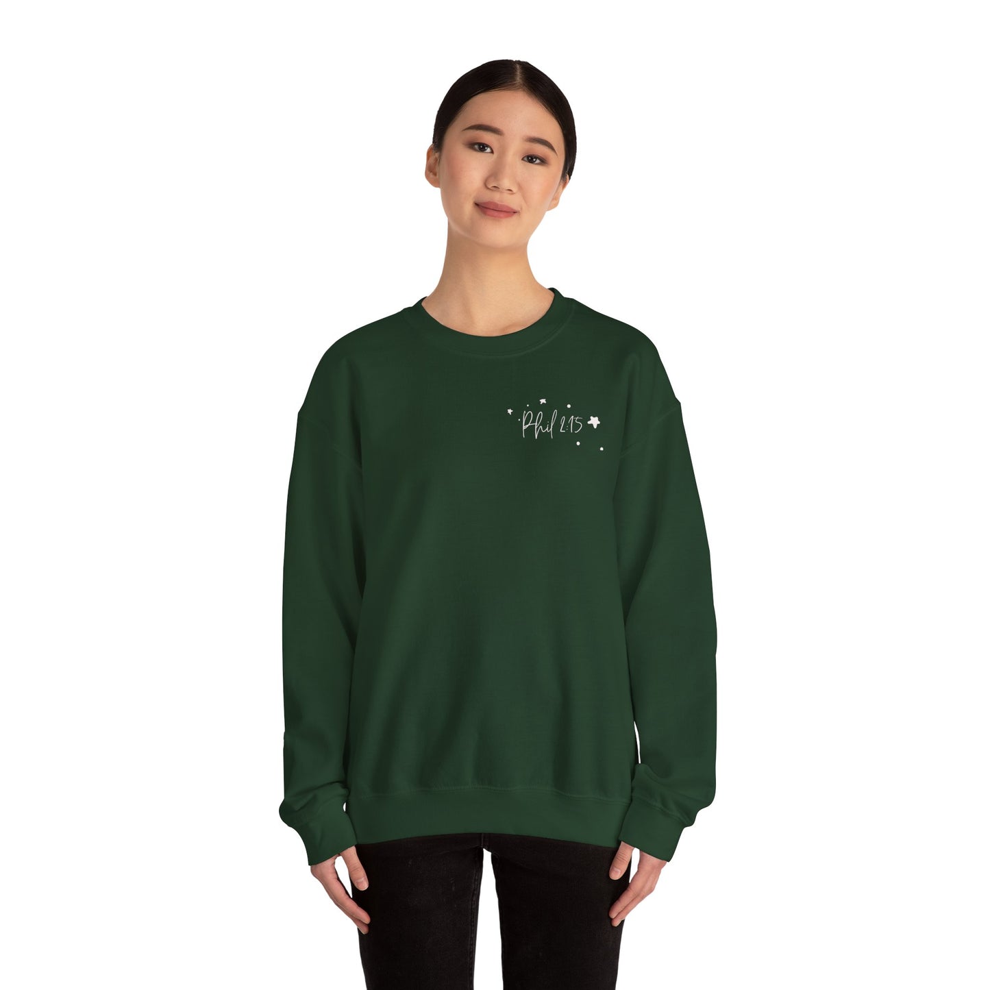 Shine like Stars (Unisex Heavy Blend™ Crewneck Sweatshirt)