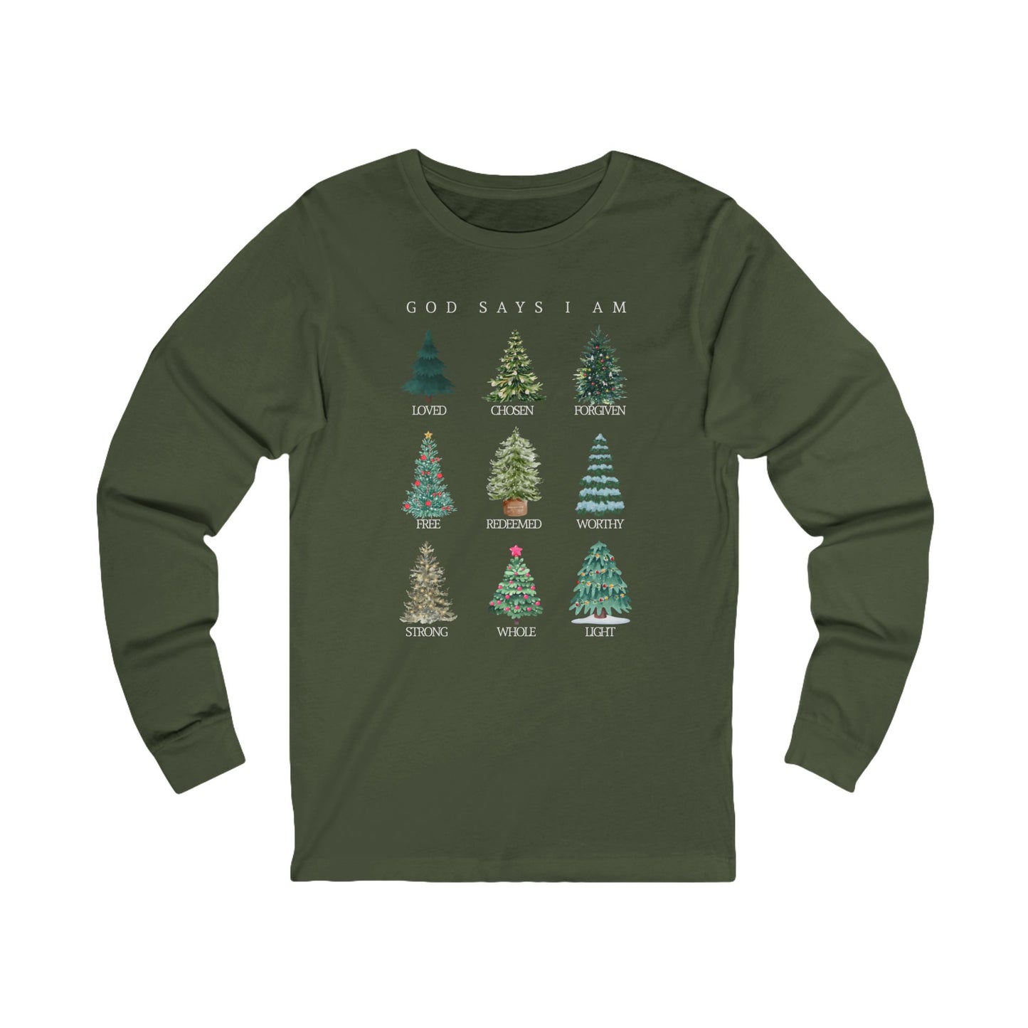 God Says I Am (Long Sleeve Tee)