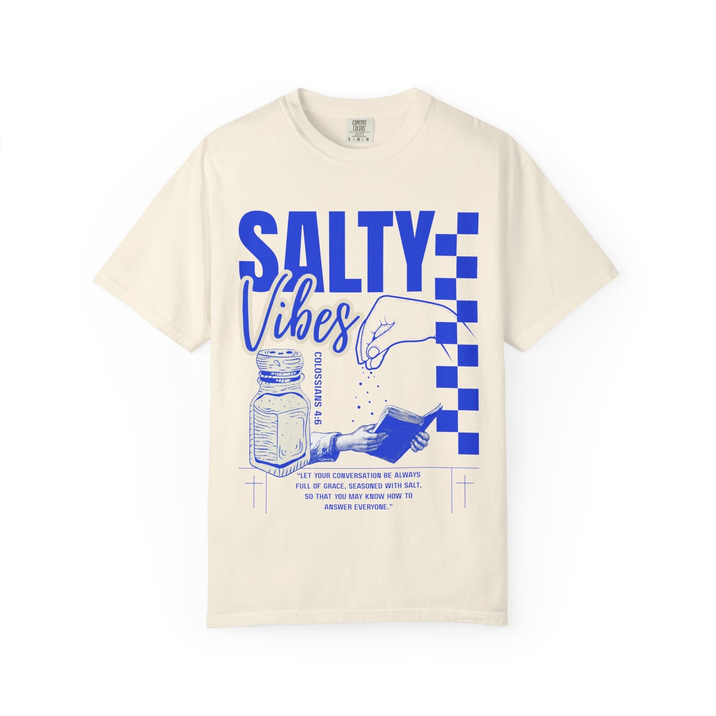 Salty Vibes (Unisex Garment-Dyed T-shirt)