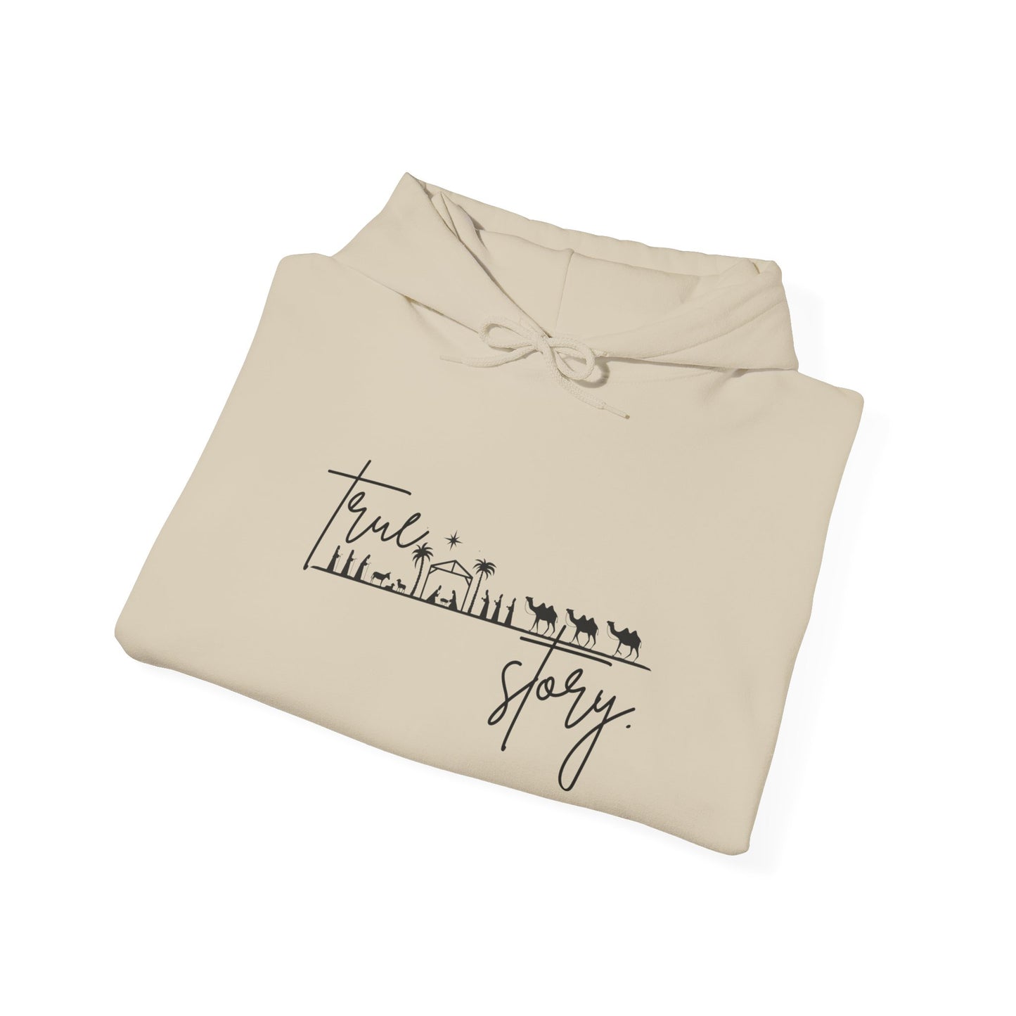 "True Story" (Heavy Blend Unisex Hoodie)