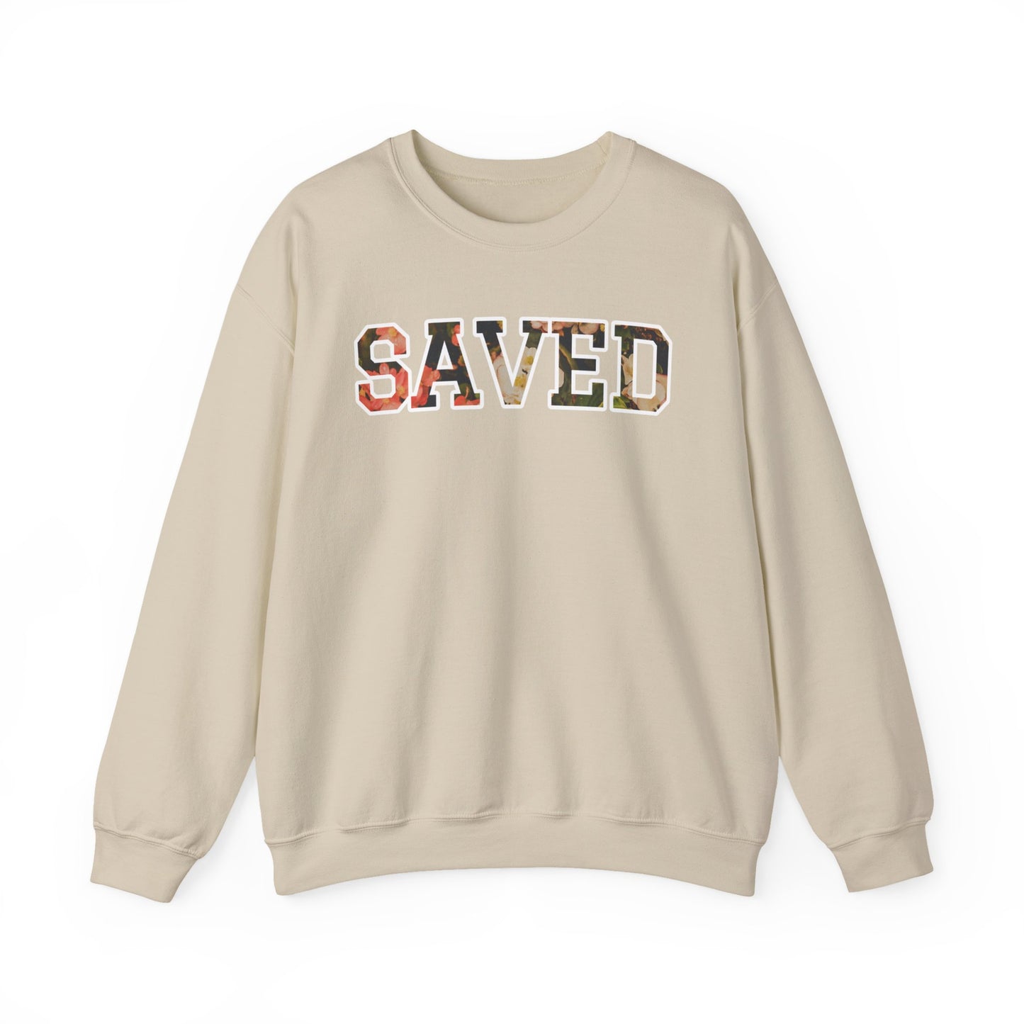 SAVED (Unisex Heavy Blend™ Crewneck Sweatshirt)