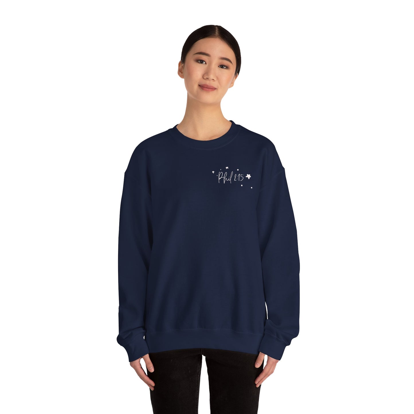 Shine like Stars (Unisex Heavy Blend™ Crewneck Sweatshirt)