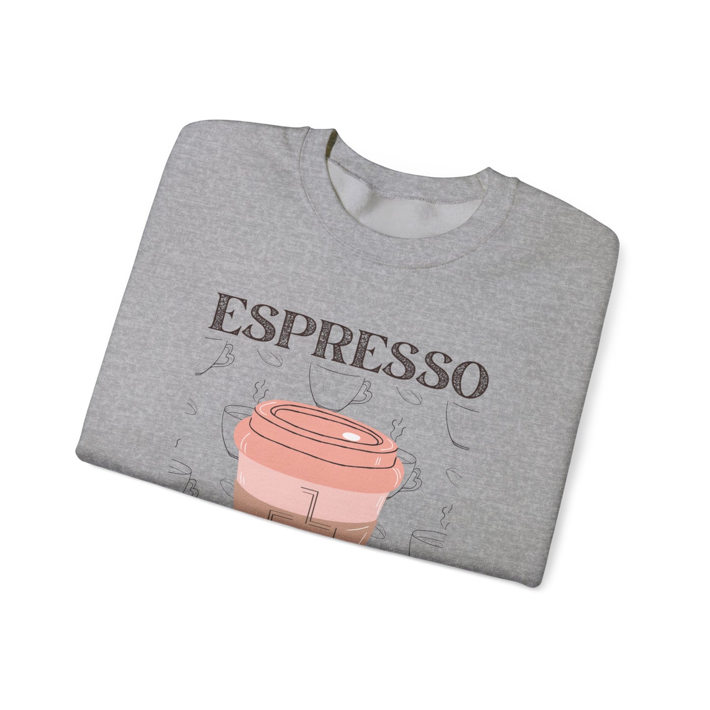 Espresso Your Faith (Unisex Heavy Blend™ Crewneck Sweatshirt)