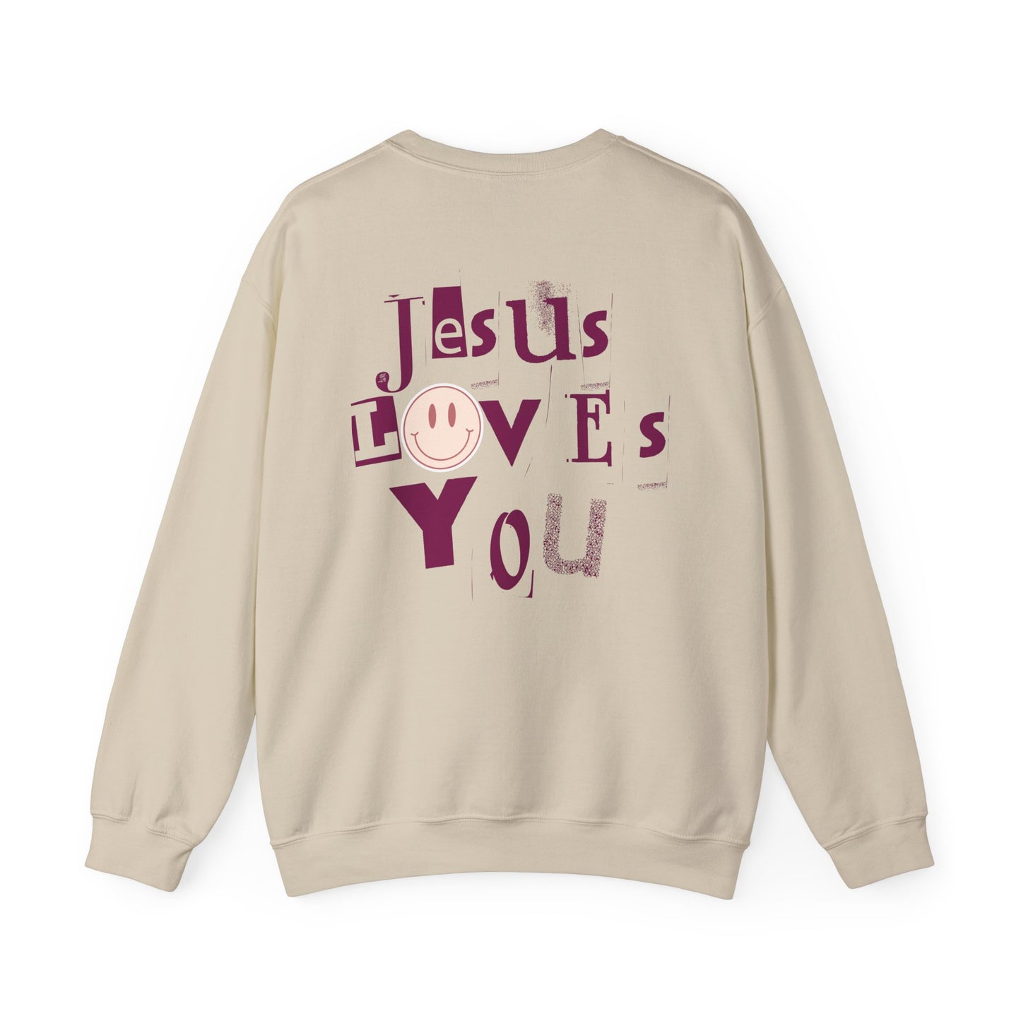 Jesus Loves You (Unisex Heavy Blend™ Crewneck Sweatshirt)