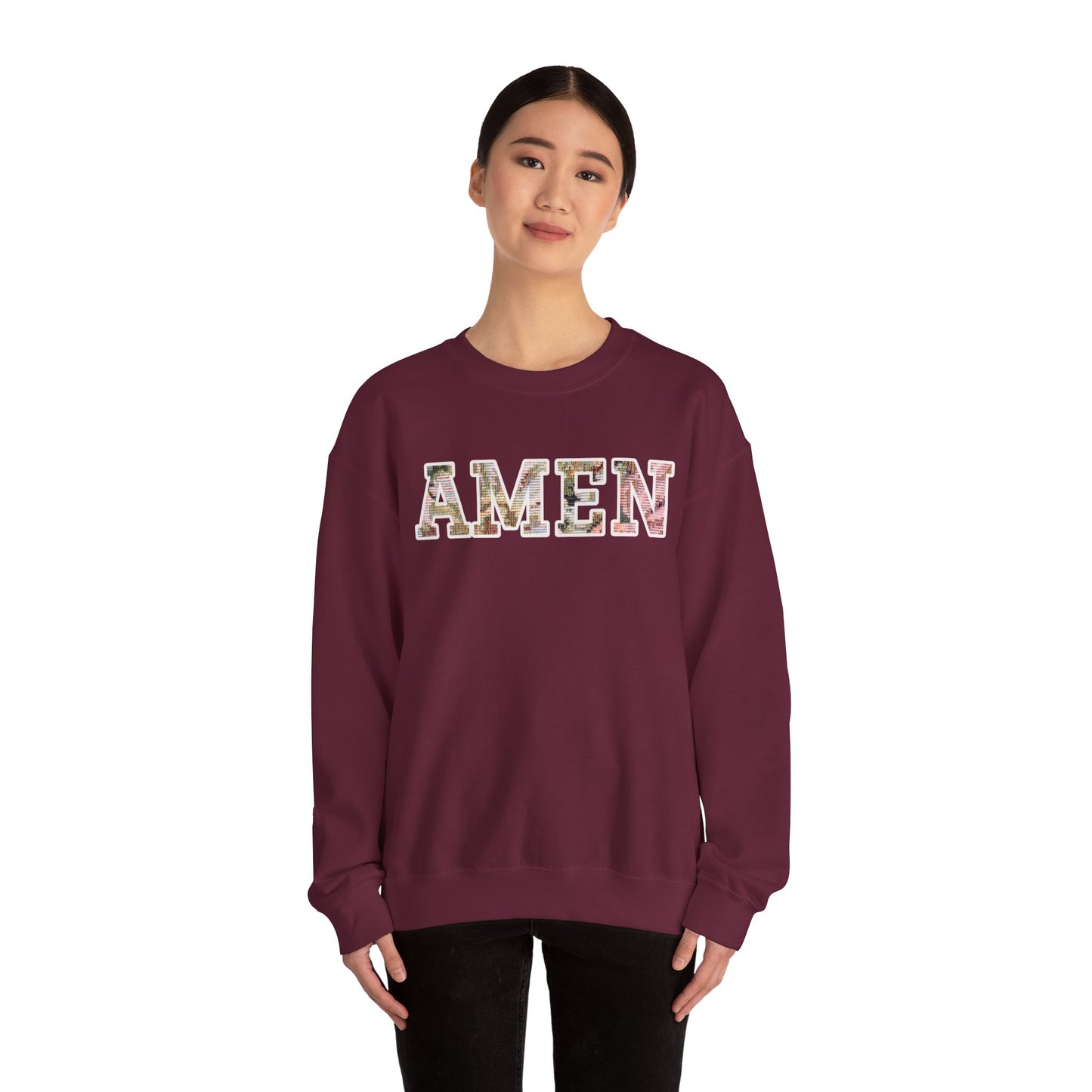 AMEN (Unisex Heavy Blend™ Crewneck Sweatshirt)