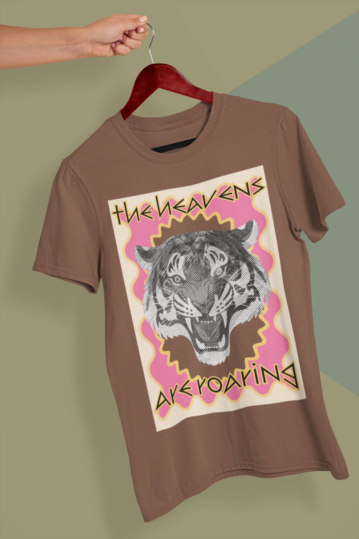 The Heavens Are Roaring (Unisex Garment-Dyed T-shirt)