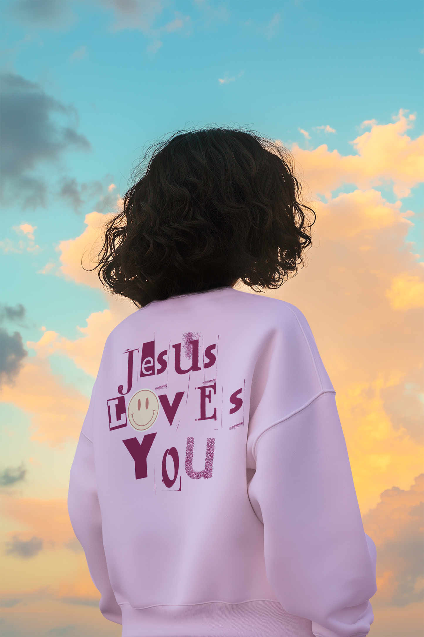 Jesus Loves You (Unisex Heavy Blend™ Crewneck Sweatshirt)