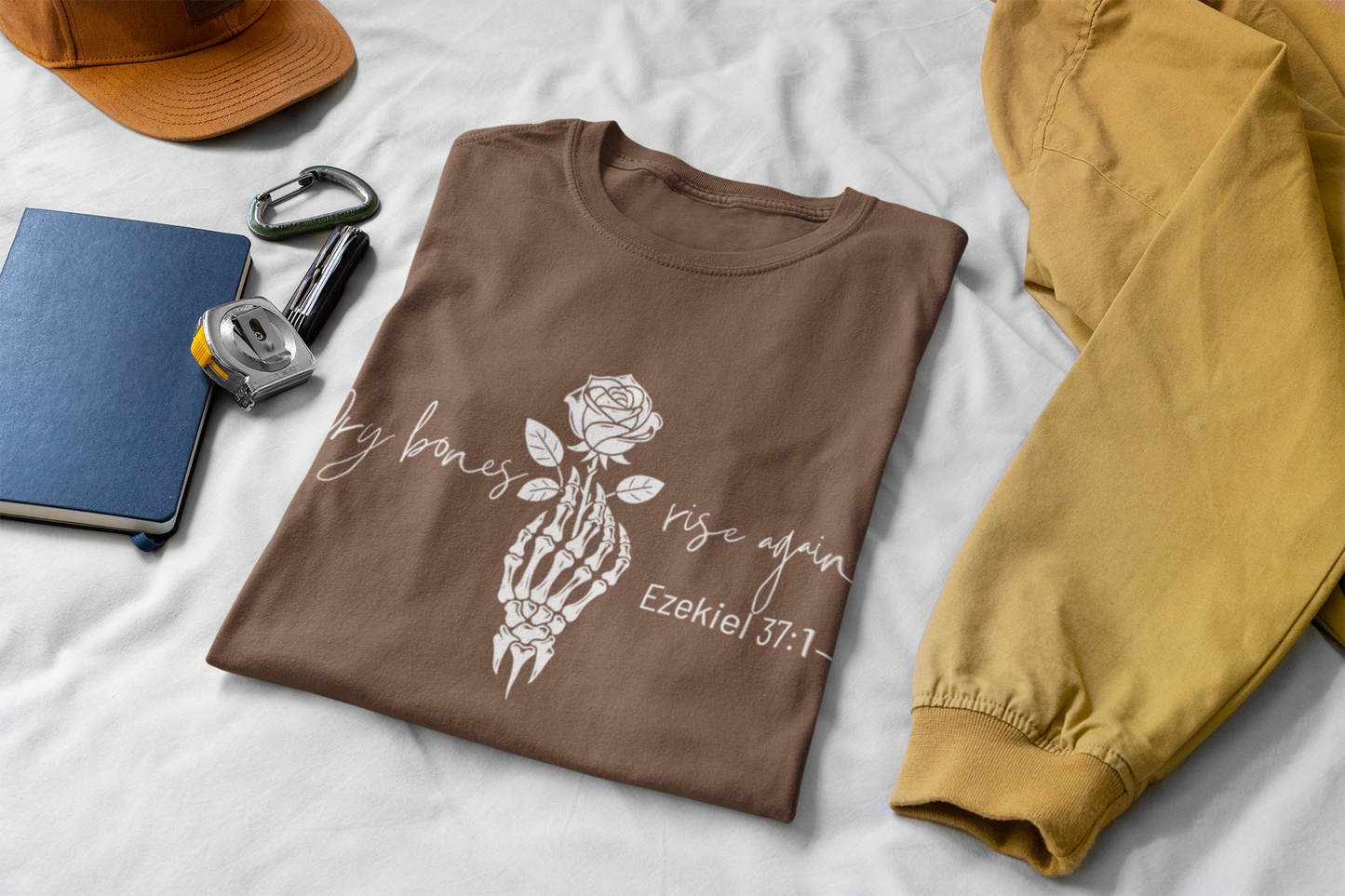 Dry Bones Rise Again (Unisex Garment-Dyed T-shirt)