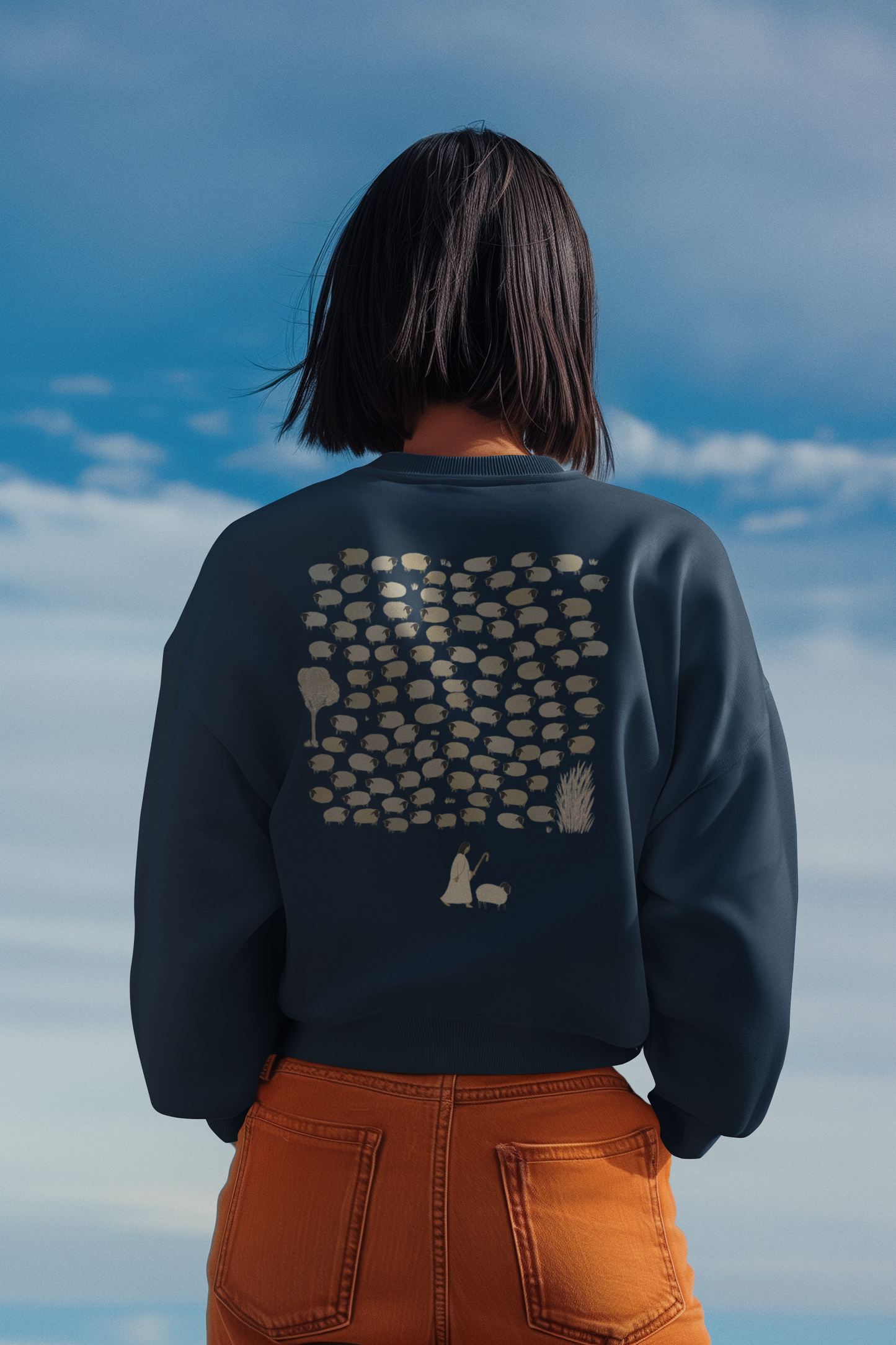 He Leaves the 99 (Unisex Heavy Blend™ Crewneck Sweatshirt)